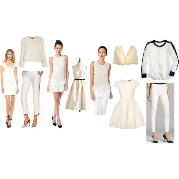 winter white dressup